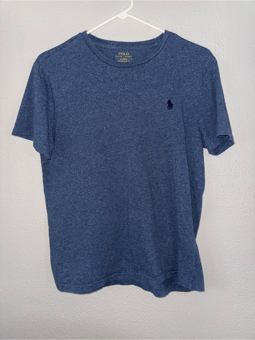 Polo by Ralph Lauren Blue Heather Crew Neck Tee
